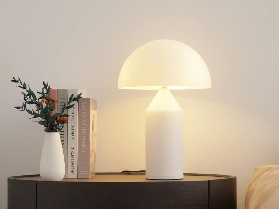 Ceramic Mushroom Lamp