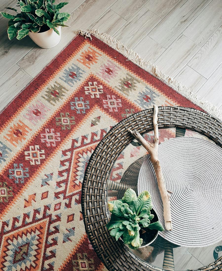 Sage Geometric Rug