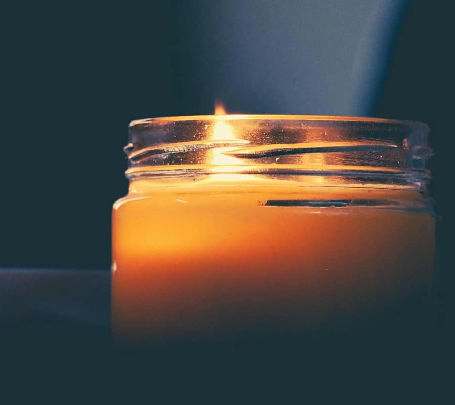 Amber Noir Candle Trio
