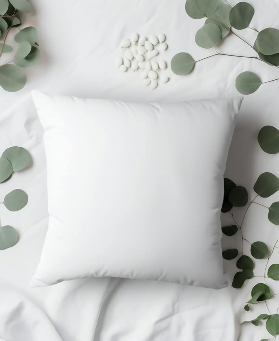 Geometric Block Pillow