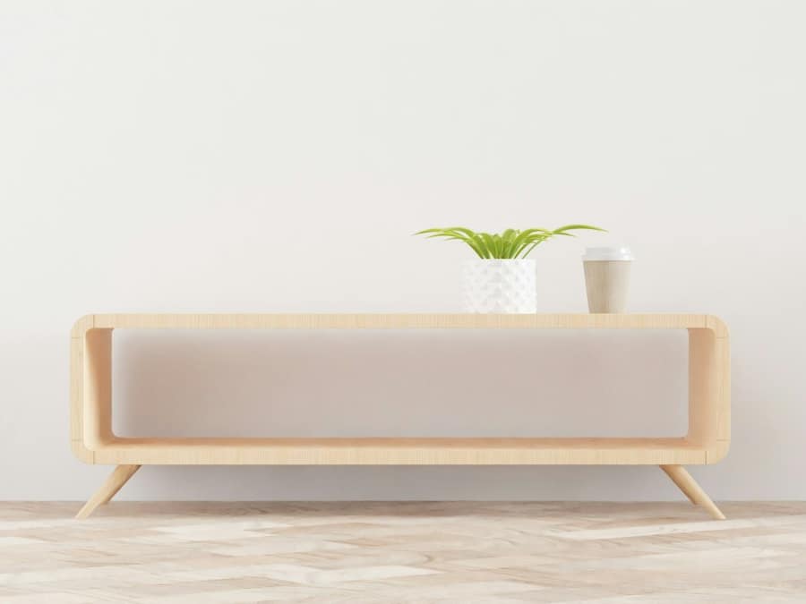 Metal Frame Console