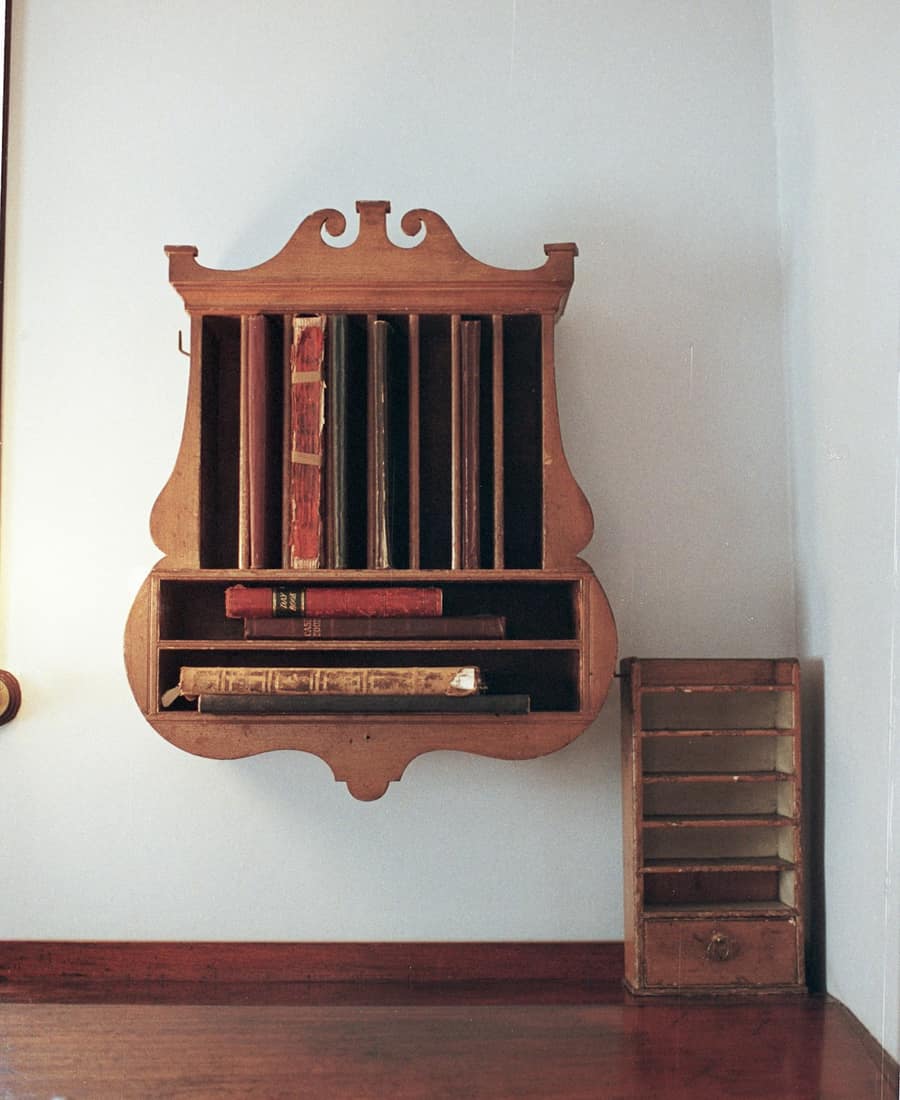 Walnut Magazine Rack