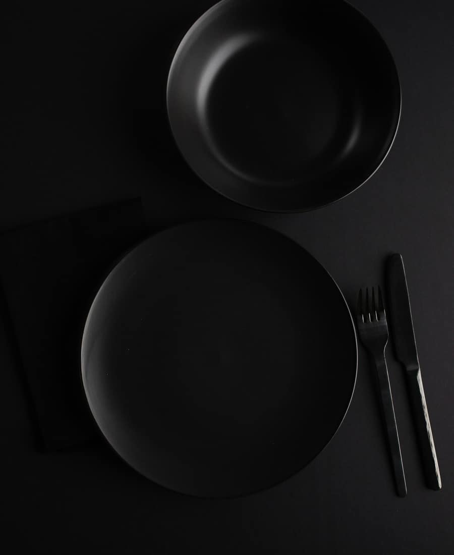 Matte Black Flatware