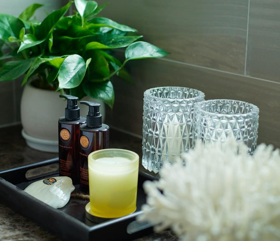 Spa Candle Shelf Set