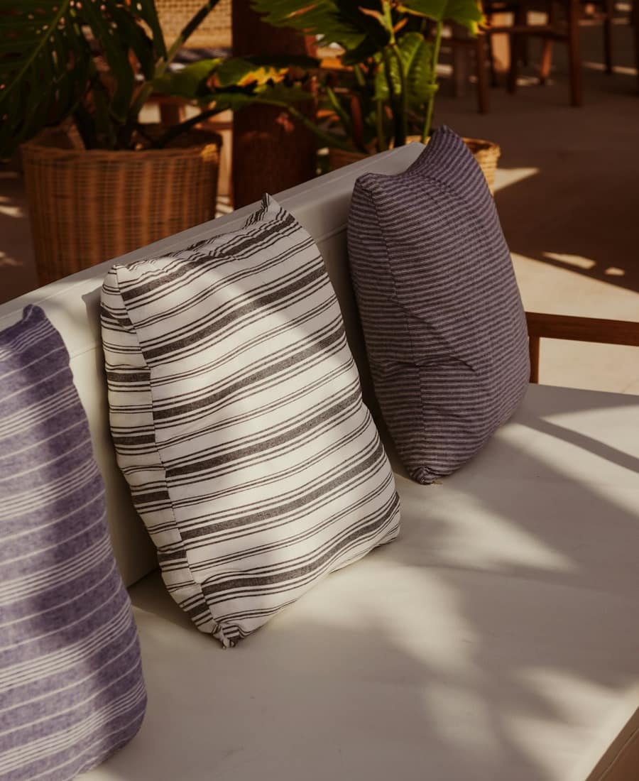 Woven Outdoor Pillow