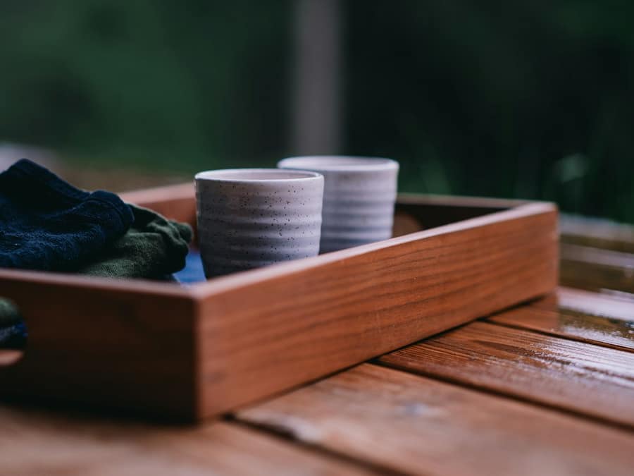 Bamboo Outdoor Tray